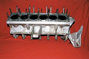 Damaged Ferrari 330 Aluminum Engine Block